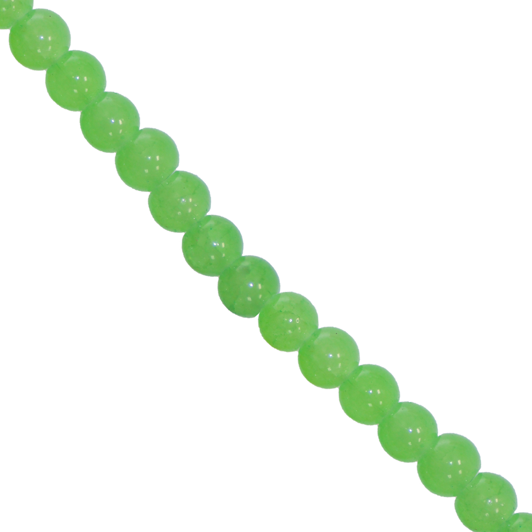 Glass Beads, Cracked, 6mm, Approx 140 pcs per strand, Available in Multiple Colours