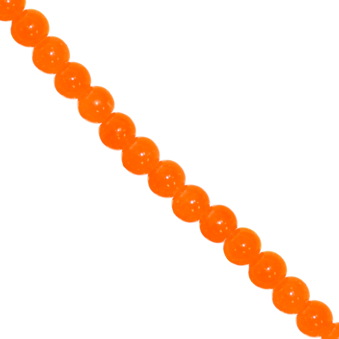 Glass Beads, Cracked, 6mm, Approx 140 pcs per strand, Available in Multiple Colours