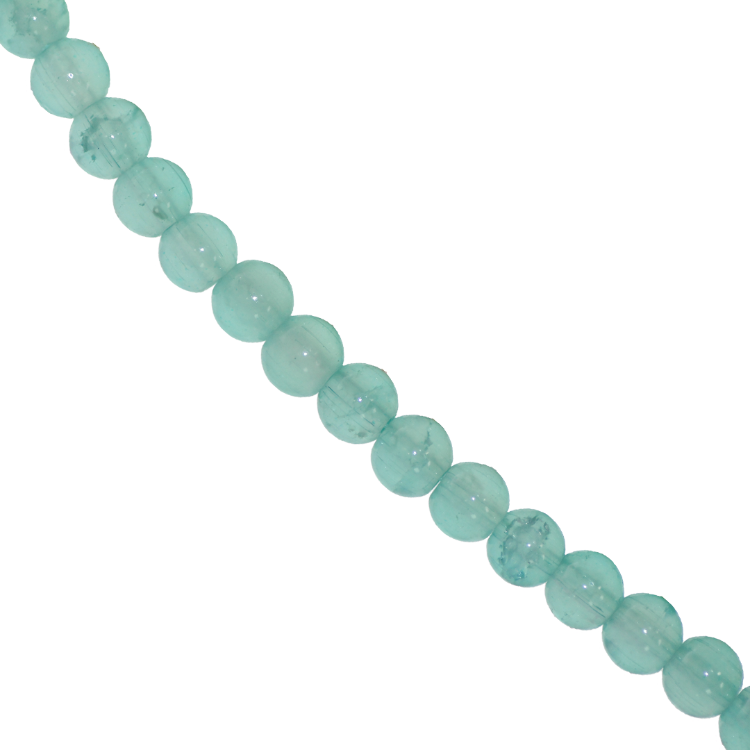 Glass Beads, Cracked, 6mm, Approx 140 pcs per strand, Available in Multiple Colours