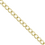 Chains, Curb, Stainless Steel, 4mm x 3mm x 2mm, Sold per Meter, Available in Multiple Colours