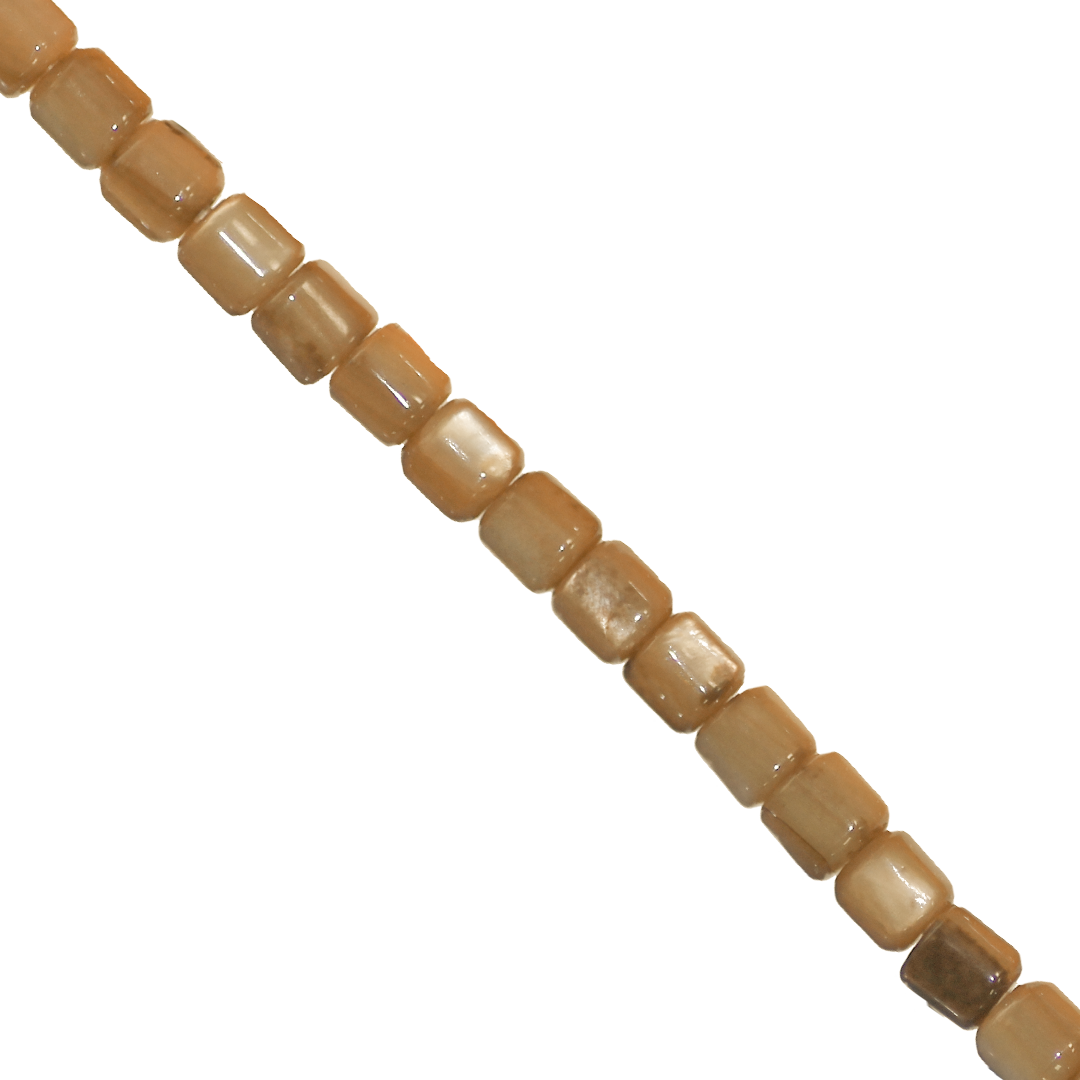 Shell Beads, Dyed, Cylindrical, 3.5mm x 3.5mm, Approx 105 pcs per strand, Available in Multiple Colours