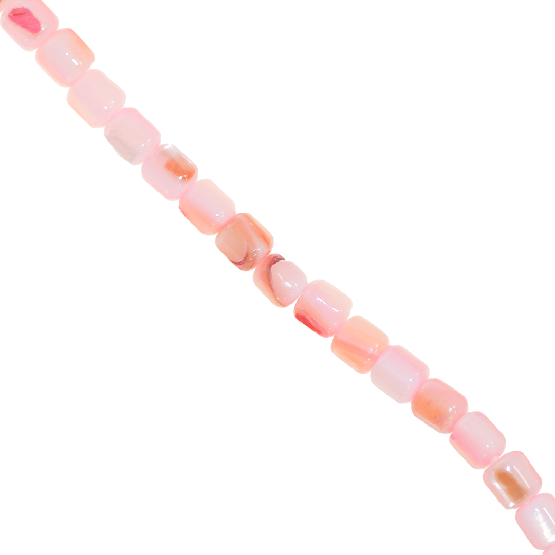 Shell Beads, Dyed, Cylindrical, 3.5mm x 3.5mm, Approx 105 pcs per strand, Available in Multiple Colours