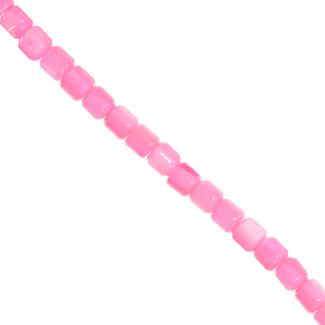 Shell Beads, Dyed, Cylindrical, 3.5mm x 3.5mm, Approx 105 pcs per strand, Available in Multiple Colours