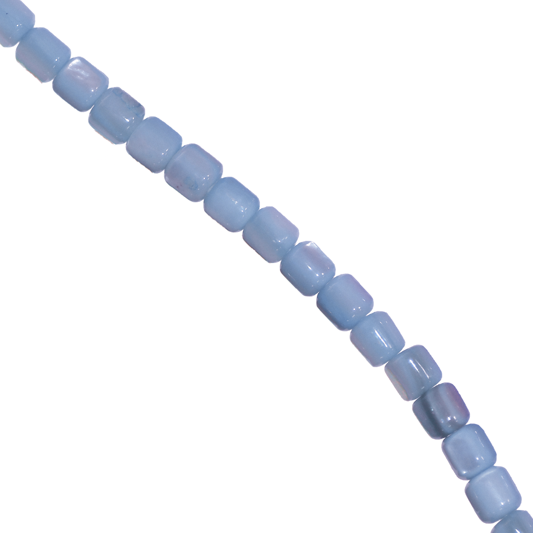Shell Beads, Dyed, Cylindrical, 3.5mm x 3.5mm, Approx 105 pcs per strand, Available in Multiple Colours