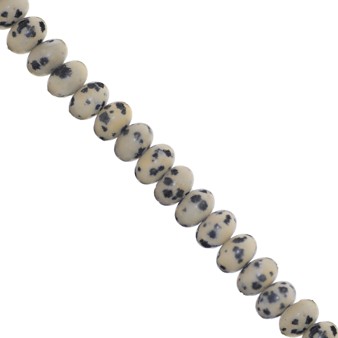 Rondelle Semi-Precious Stone, 8mm x 5mm, 70 pcs per strand - Available in 20 Stones