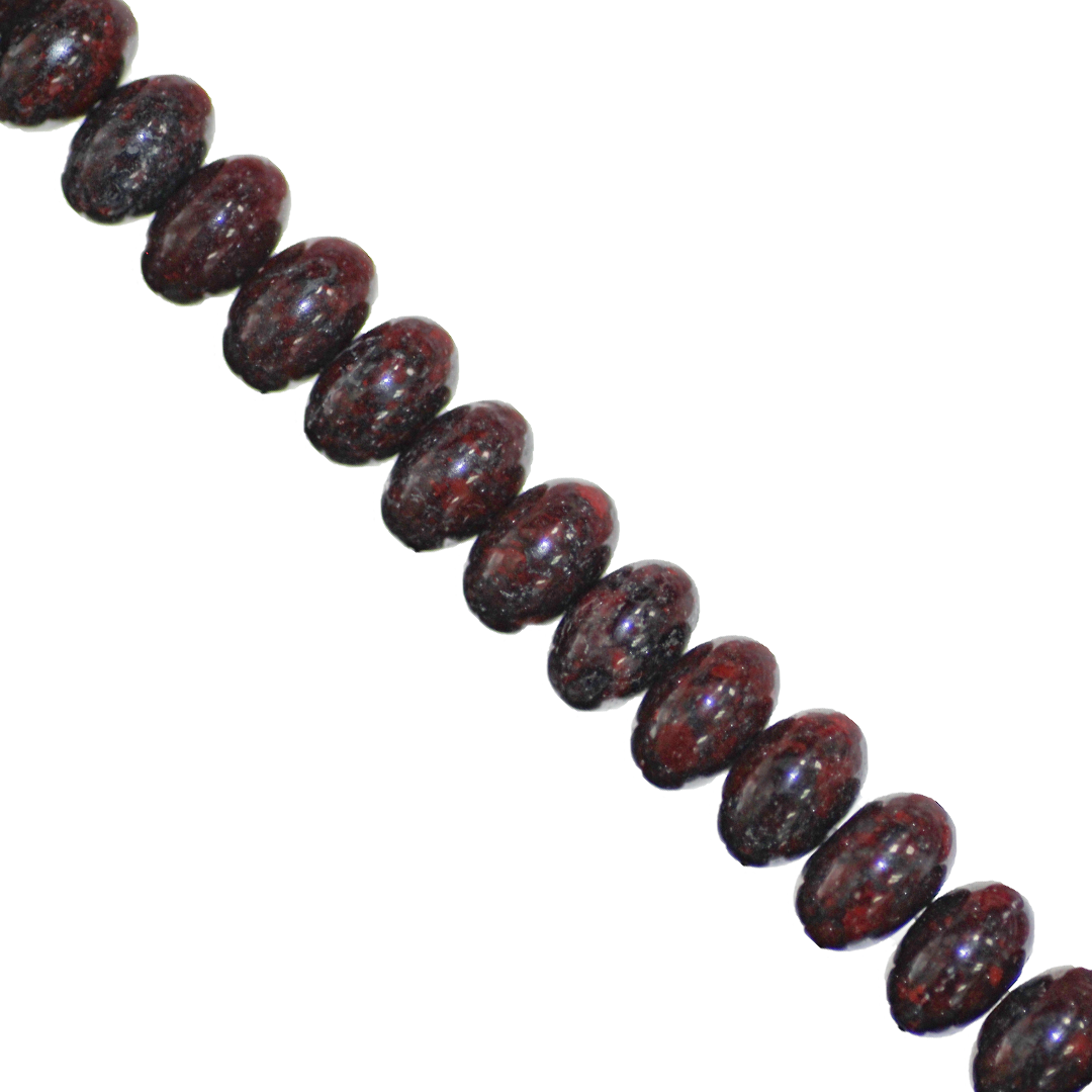 Rondelle Semi-Precious Stone, 8mm x 5mm, 70 pcs per strand - Available in 20 Stones