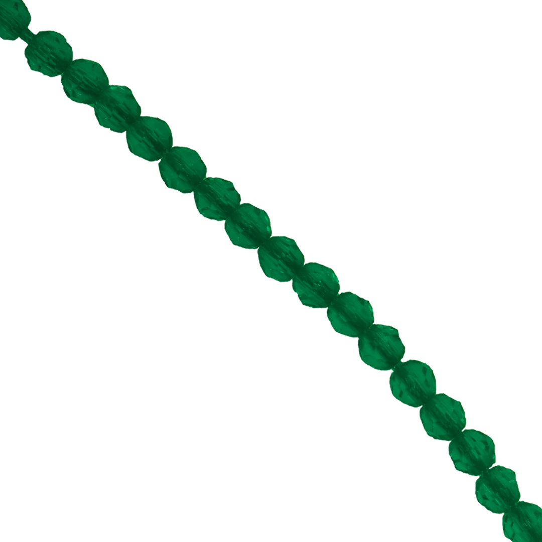 Glass Crystal Beads, Faceted, Round, 2mm, Approx 170 pcs per strand, Available in Multiple Colours