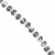 Porcelain Beads, Round, Floral, 10mm, White, Approx 22 pcs per strand, Available in Multiple Colours