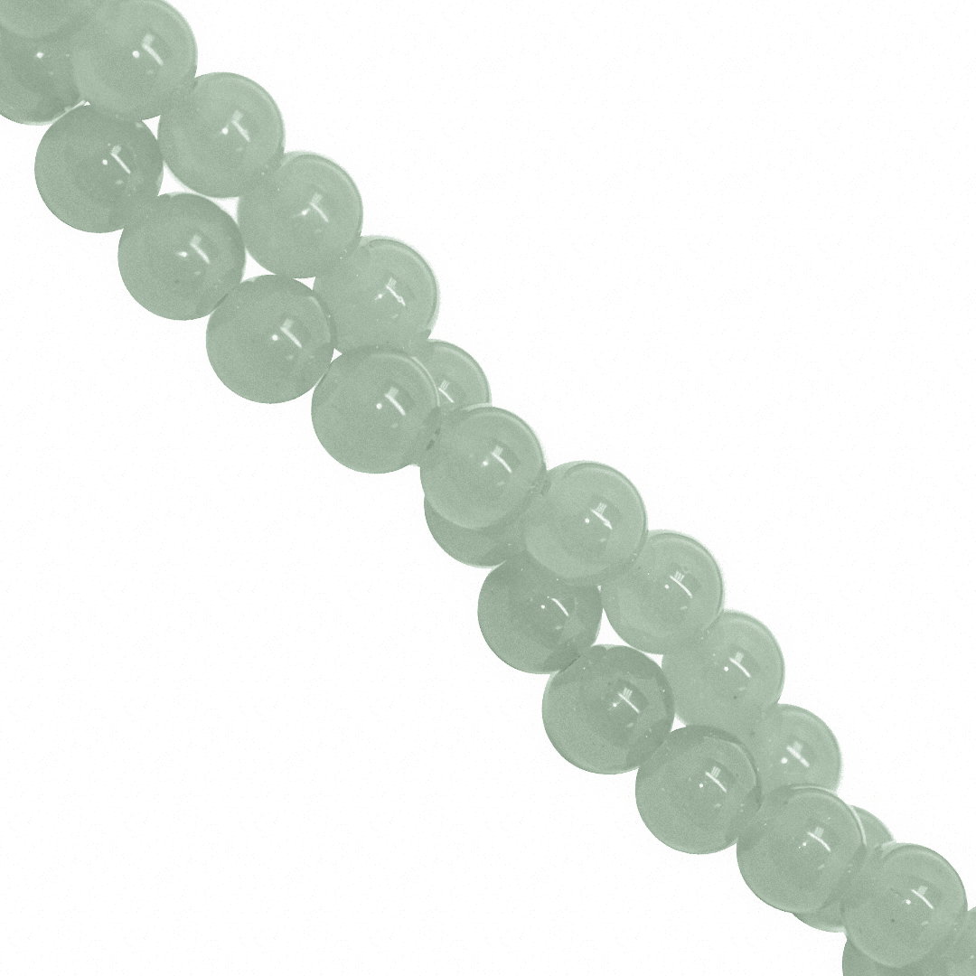 Glass Beads, 6mm, Approx 135 pcs per strand, Available in Multiple Colours