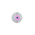Glass Beads, Evil Eye, Round, Faceted, Transparent AB, 10mm, Sold Per pkg of 5, Available in Multiple Colours
