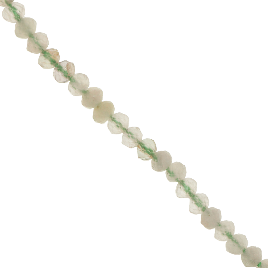 Faceted Rondelle Gemstone, 3mm x 2mm, Approx 160 pcs per strand, Available in Multiple Gemstones