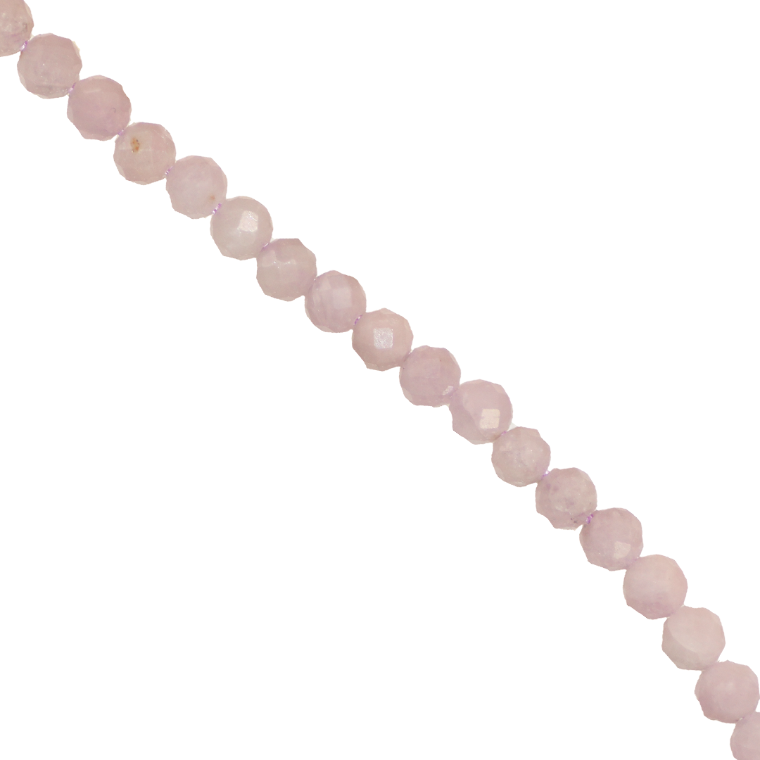 Faceted Kunzite (A), Semi-Precious Stone, Available in Multiple Sizes