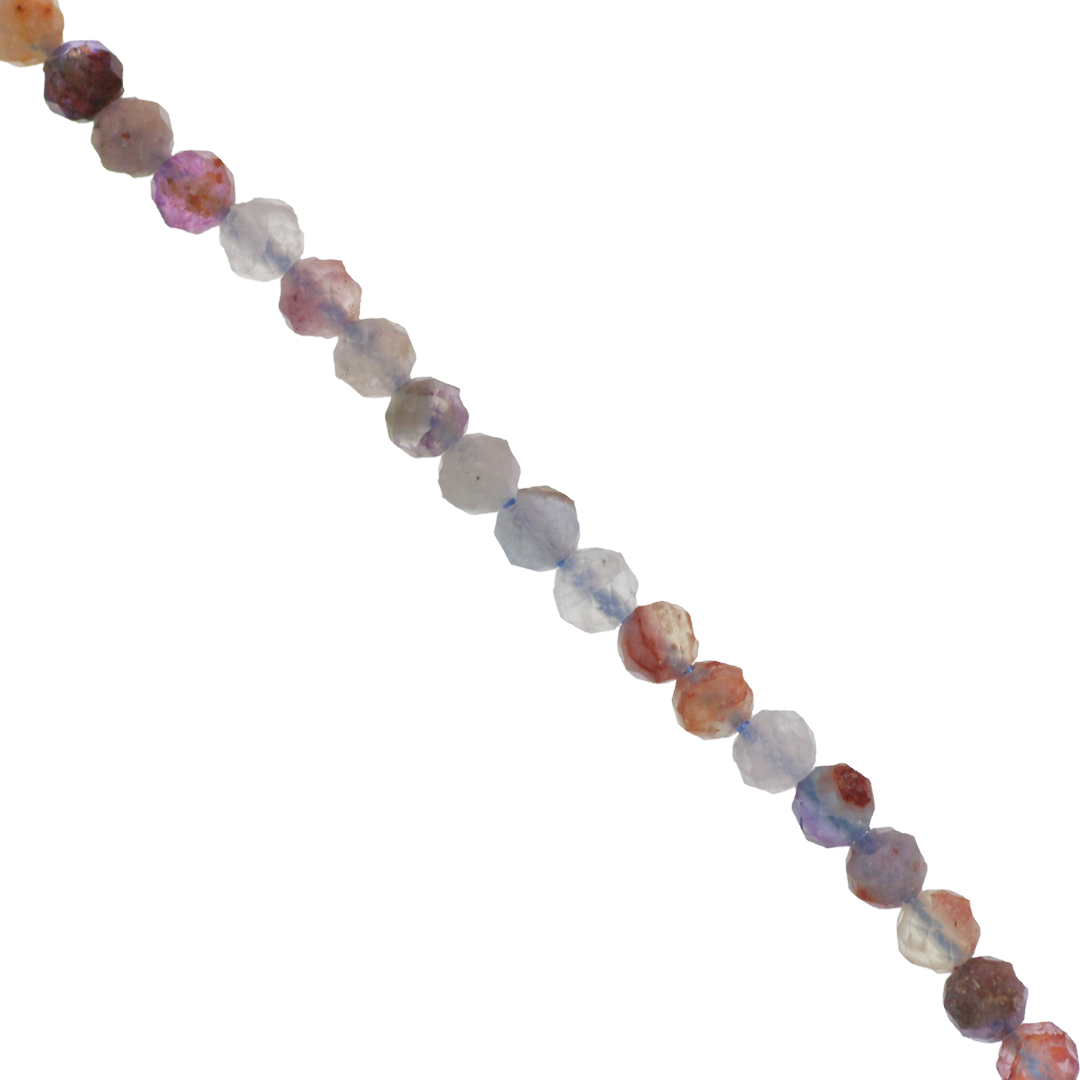 Faceted, Semi-Precious Stone, 3.5mm, Approx 115 pcs per strand, Available in Multiple Gemstones