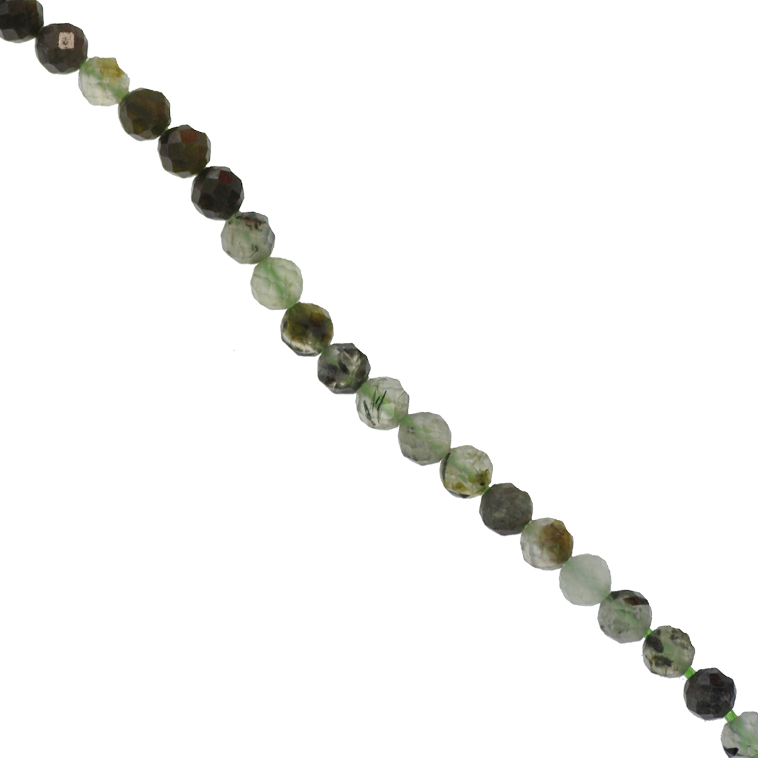 Faceted, Semi-Precious Stone, 3mm, Approx 120 pcs per strand, Available in Multiple Gemstones