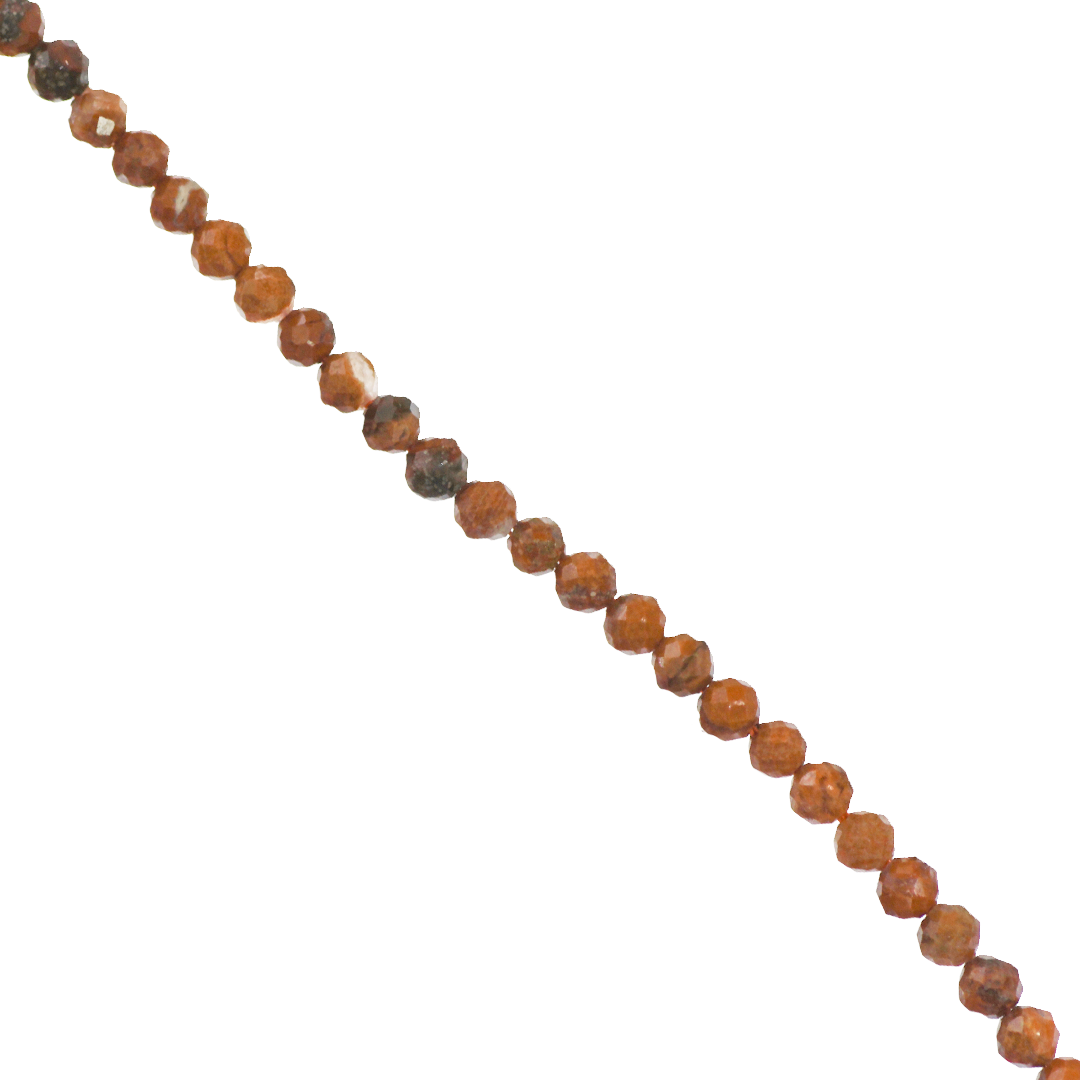 Faceted, Semi-Precious Stone, 3mm, Approx 120 pcs per strand, Available in Multiple Gemstones