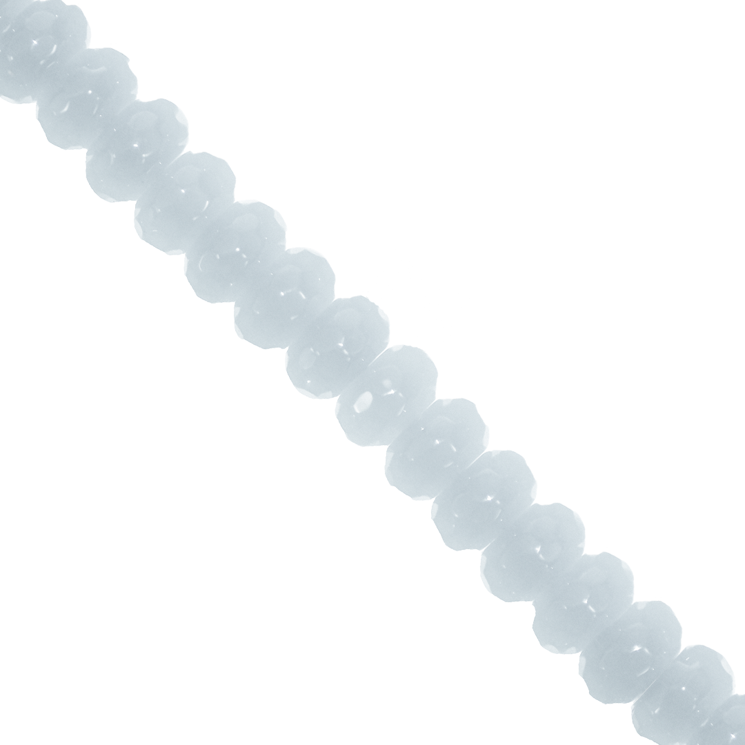 Dyed Agate, Rondelle Faceted, Semi-Precious Stone, 8mm x 5mm, 65 pieces per strand, Available in a Variety of Colours