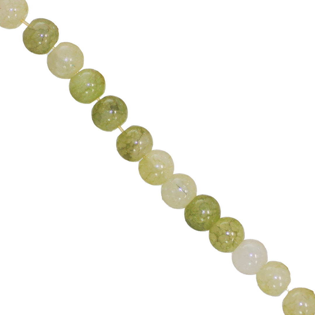 Fancy Glass Beads, 6mm, Approx 130 pcs per strand, Available in Multiple Colours