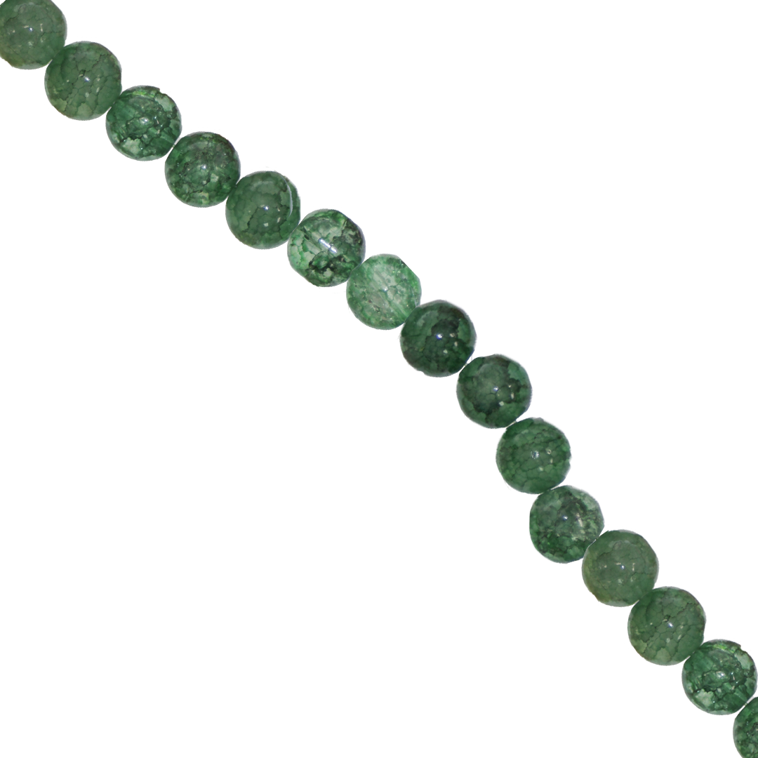 Fancy Glass Beads, 10mm, Approx 80 pcs per strand, Available in Multiple Colours