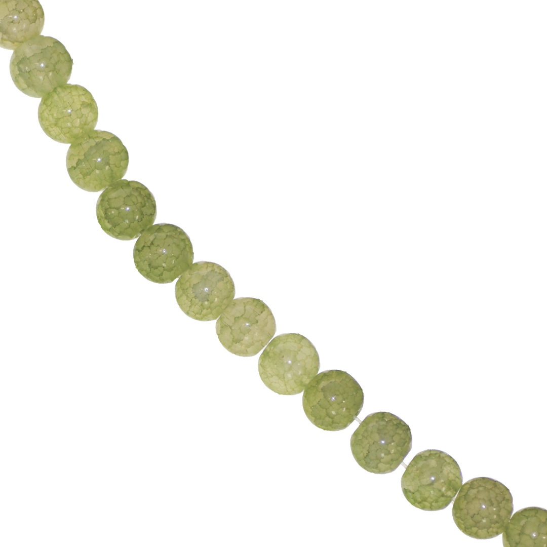 Fancy Glass Beads, 8mm, Approx 95 pcs per strand, Available in Multiple Colours