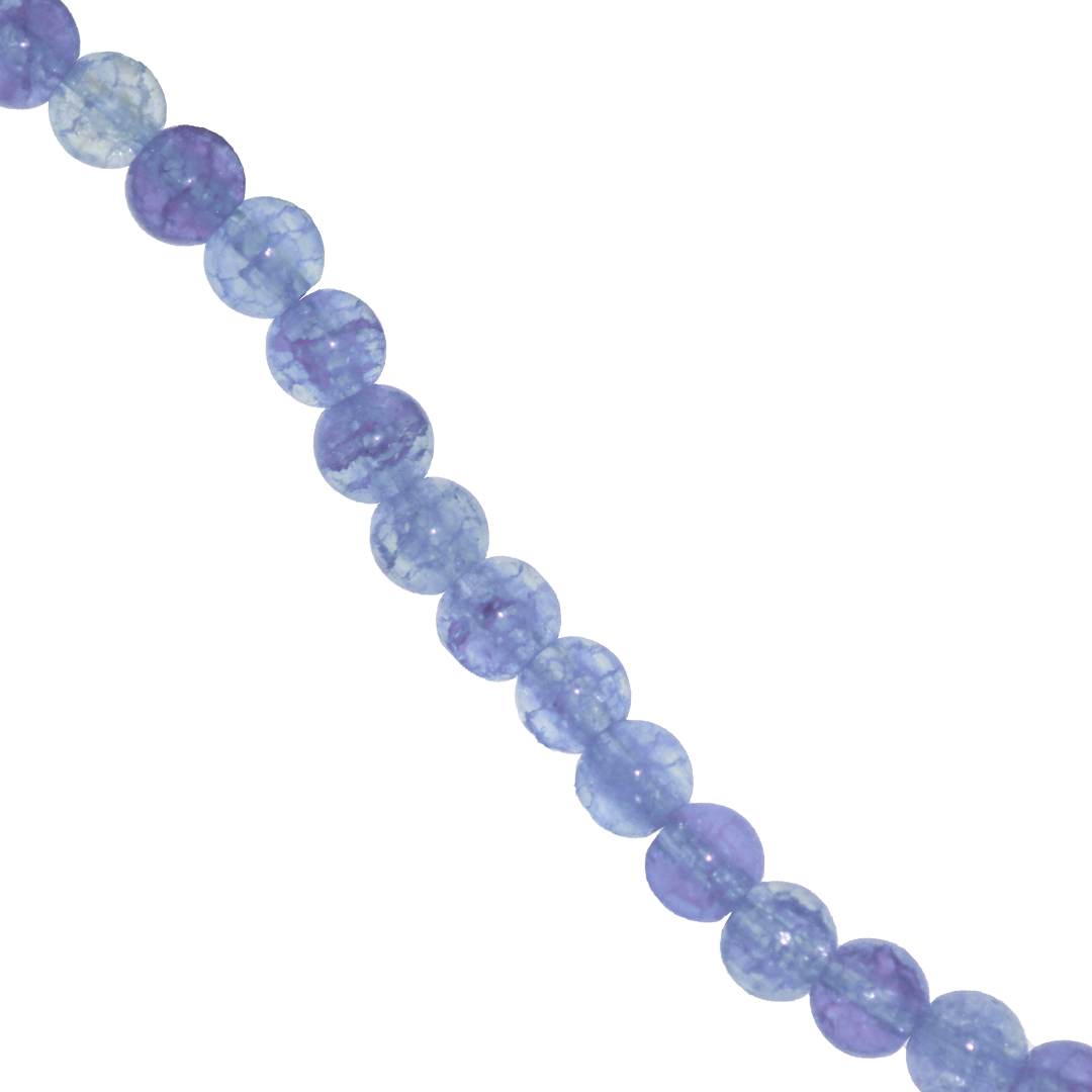 Fancy Glass Beads, 6mm, Approx 130 pcs per strand, Available in Multiple Colours