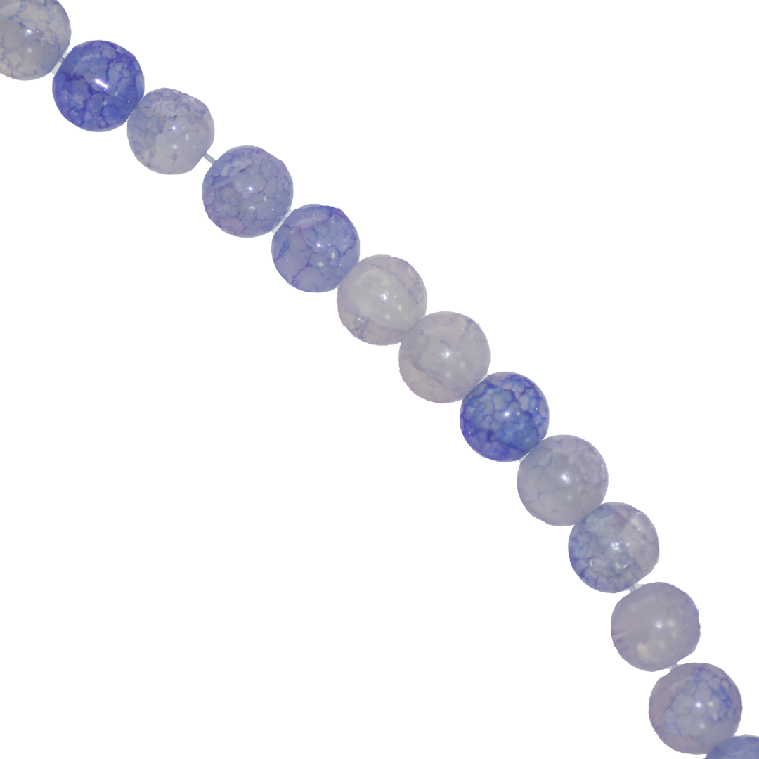 Fancy Glass Beads, 8mm, Approx 95 pcs per strand, Available in Multiple Colours
