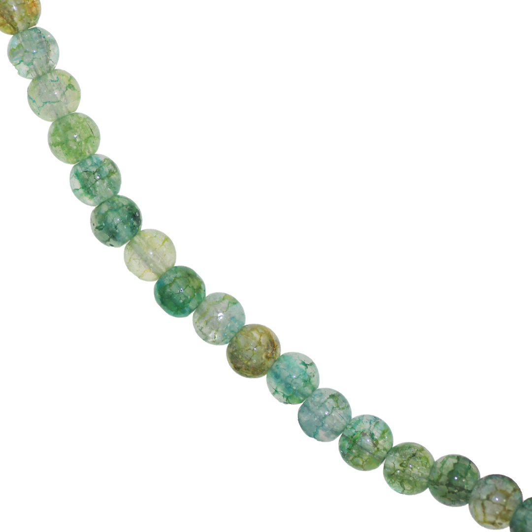 Fancy Glass Beads, 6mm, Approx 130 pcs per strand, Available in Multiple Colours