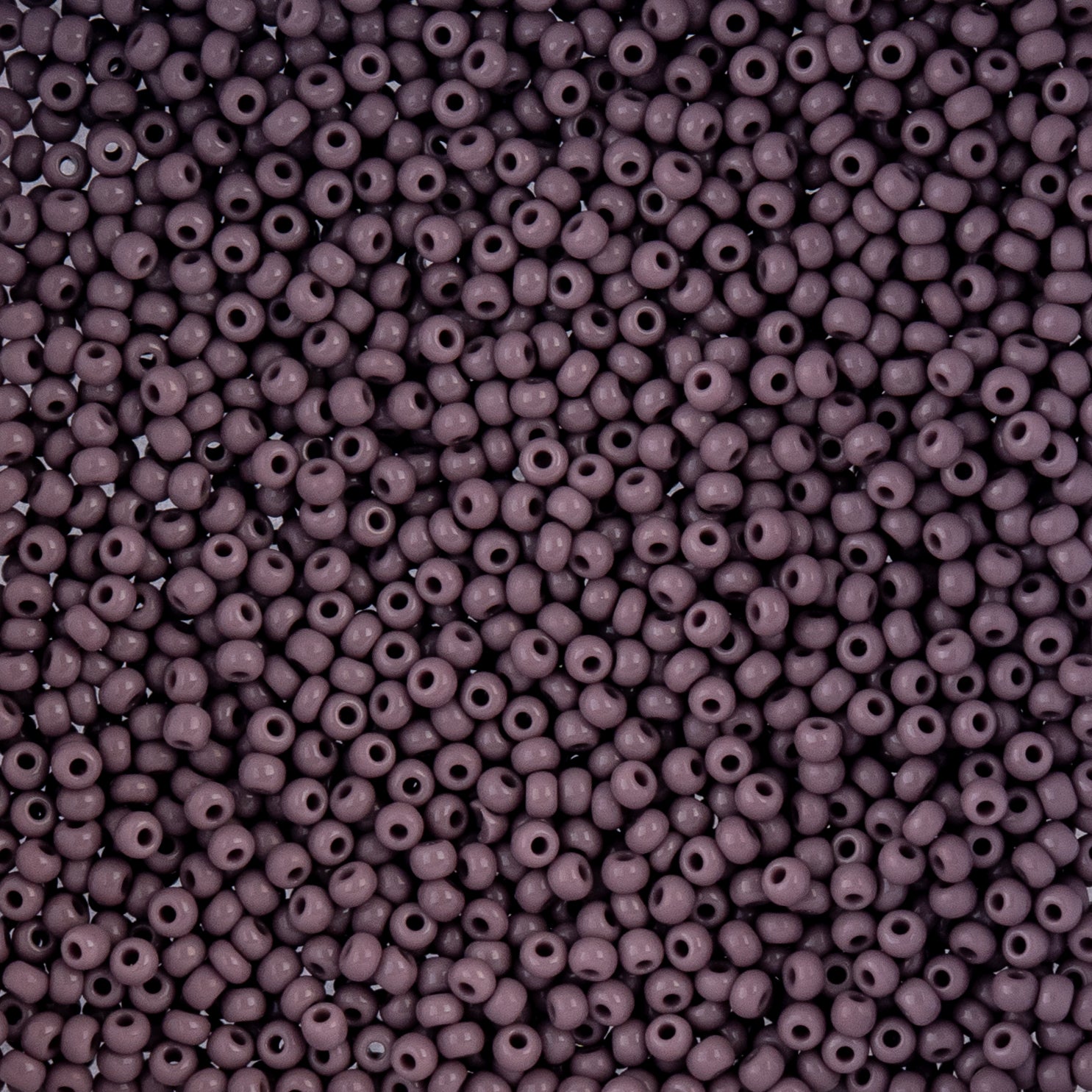 Czech Seed Beads apx. 22g Vial 10/0 Opaque Mauve (108)