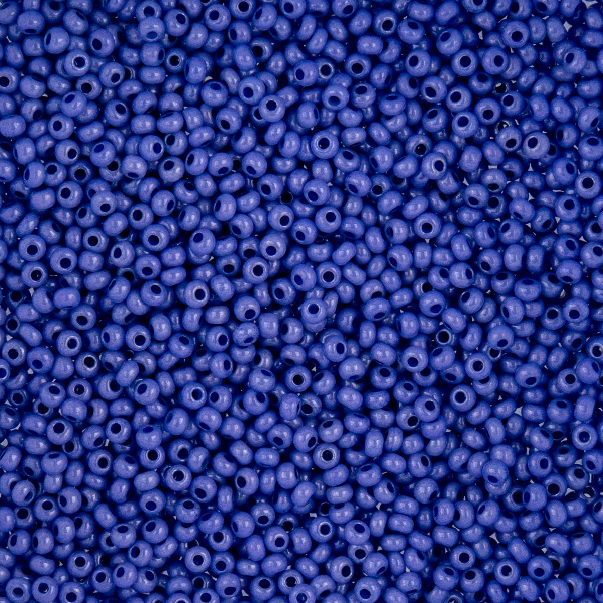 Czech Seed Beads apx. 22g Vial 10/0 Opaque Violet (92)