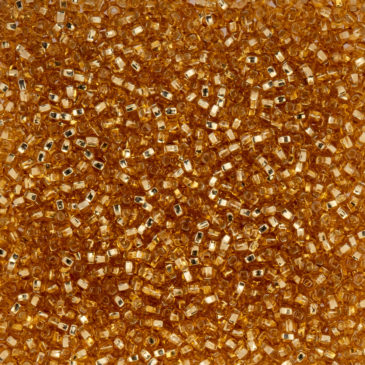 Czech Seed Beads apx. 22g Vial 10/0 S/L Light Gold (149)
