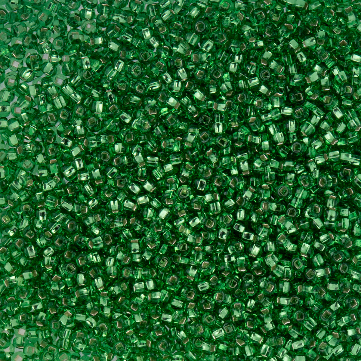Czech Seed Beads apx. 22g Vial 10/0 S/L Lime Green (50)