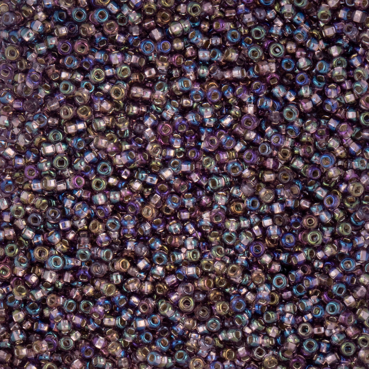 Czech Seed Beads apx. 22g Vial 10/0 S/L Light Amethyst AB (111)