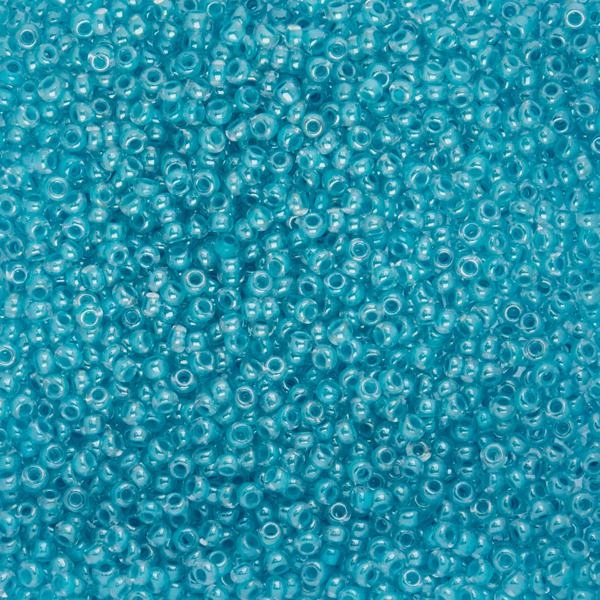 Czech Seed Beads apx. 22g Vial 10/0 C/L Turquoise (59)