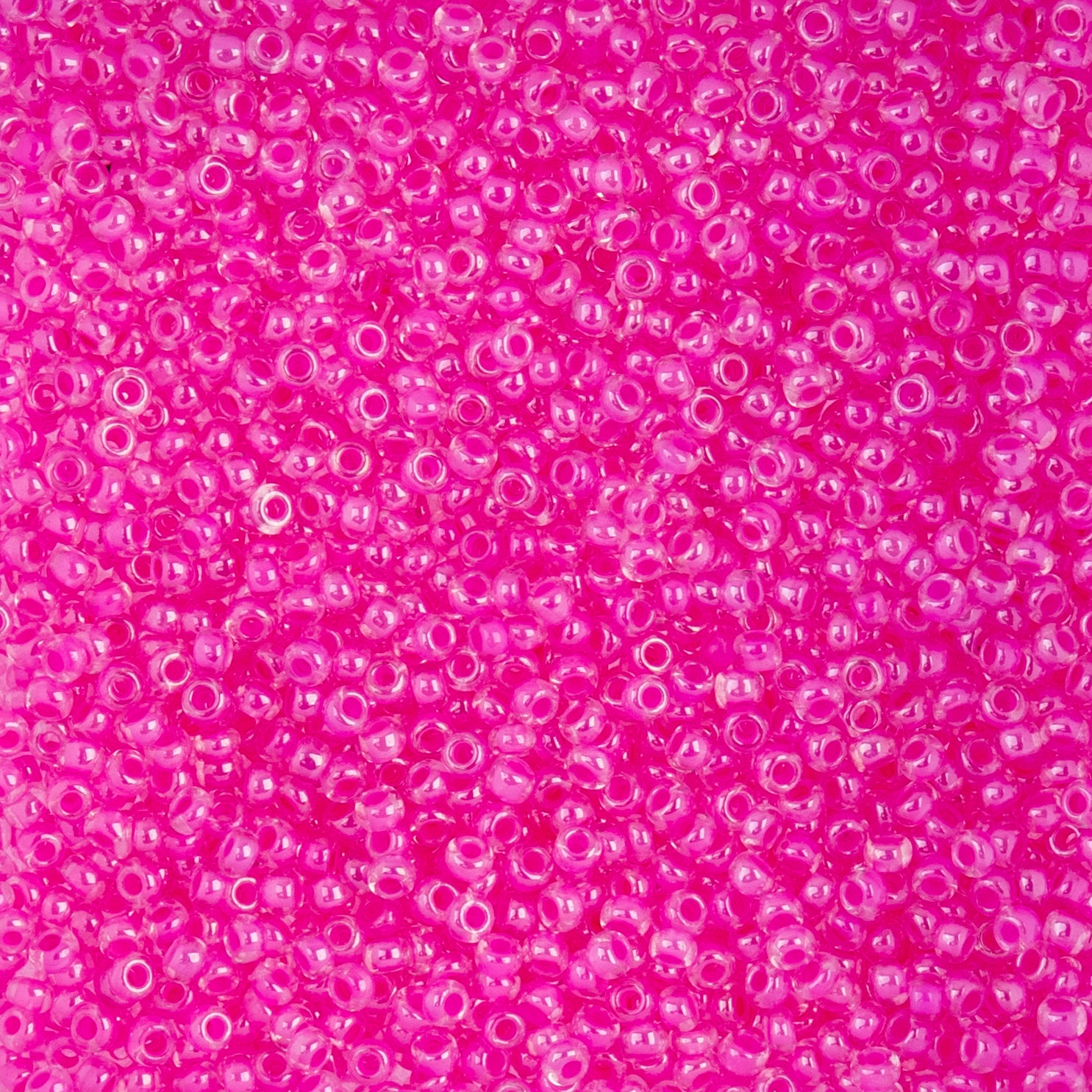 Czech Seed Beads apx. 22g Vial 10/0 C/L Rose (101)
