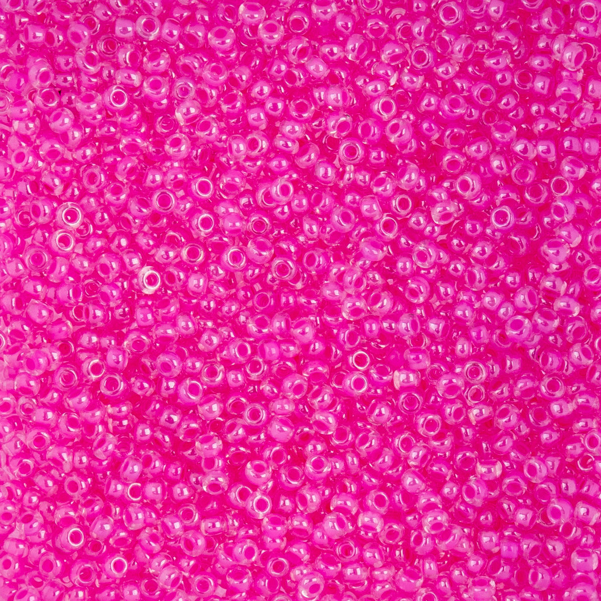 Czech Seed Beads apx. 22g Vial 10/0 C/L Rose