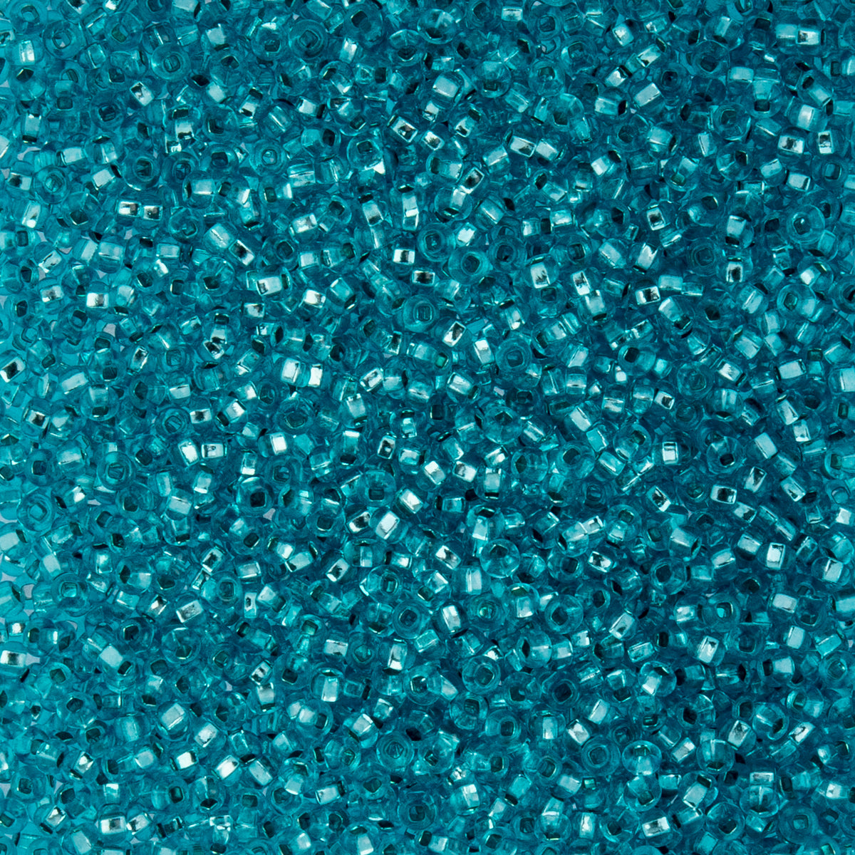 Czech Seed Beads apx. 22g Vial 10/0 S/L Dyed Green (60)