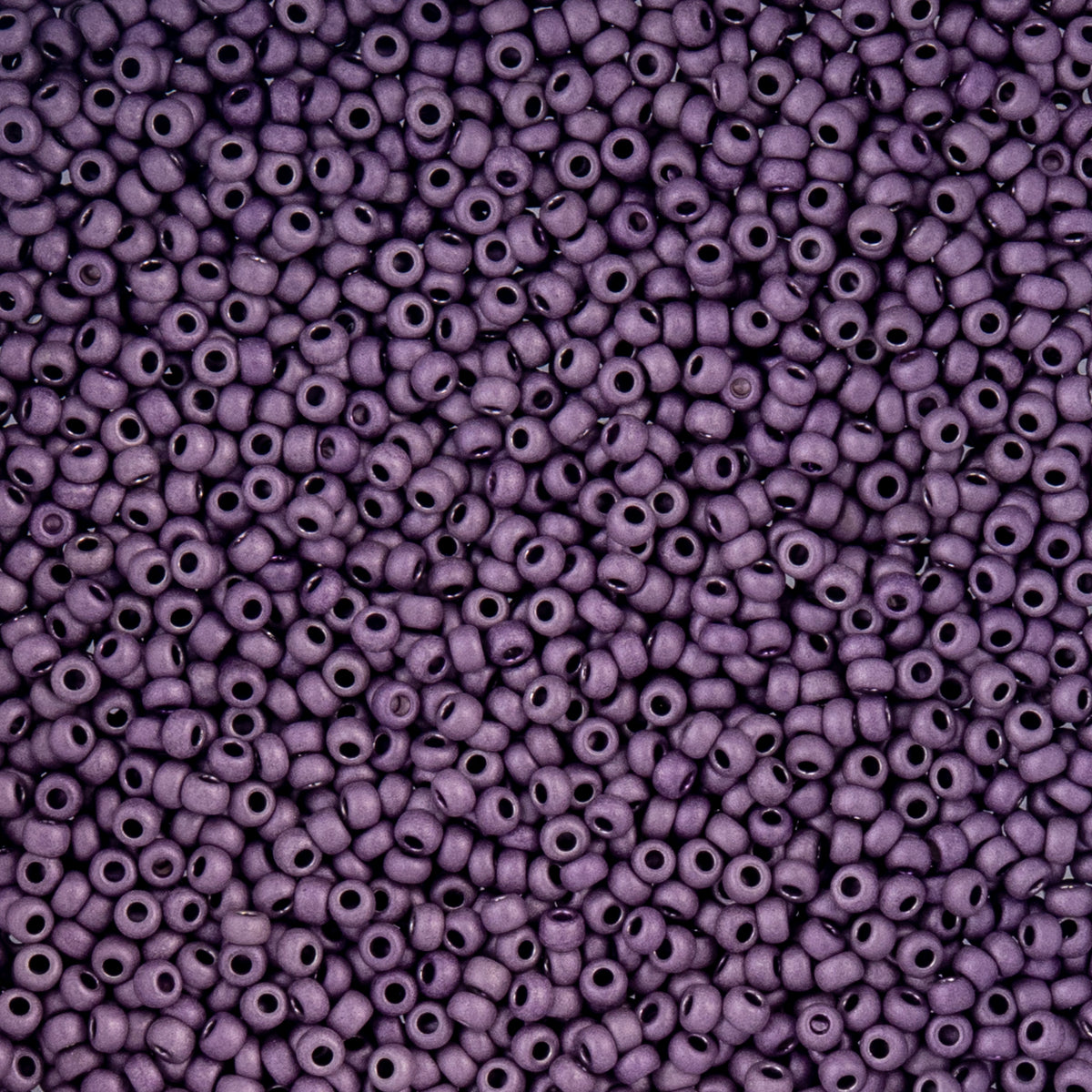 Czech Seed Beads apx. 22g Vial 10/0 Metallic Mauve Matt Terra Color (105)