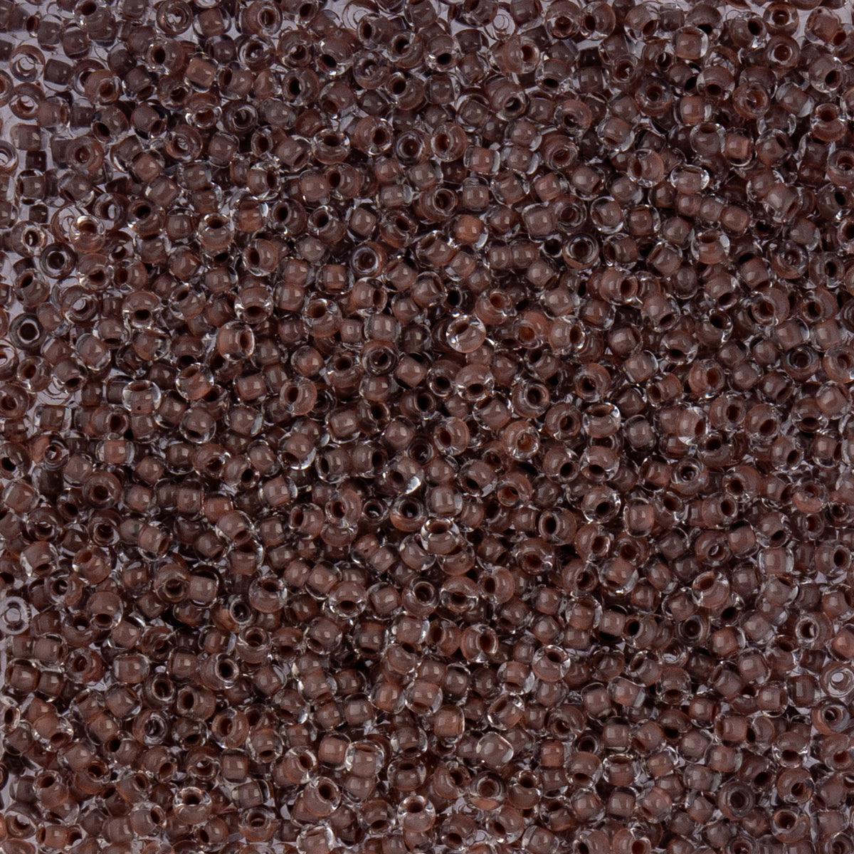 Czech Seed Beads apx. 22g Vial 10/0 C/L Dark Brown Terra Color