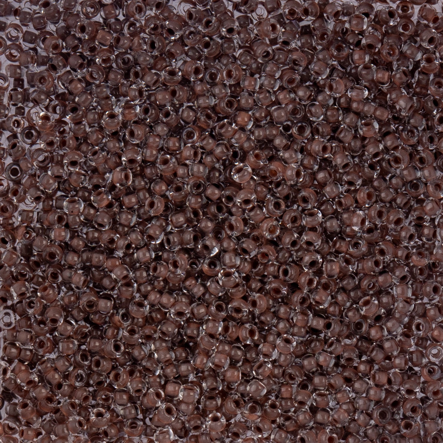 Czech Seed Beads apx. 22g Vial 10/0 C/L Dark Brown Terra Color