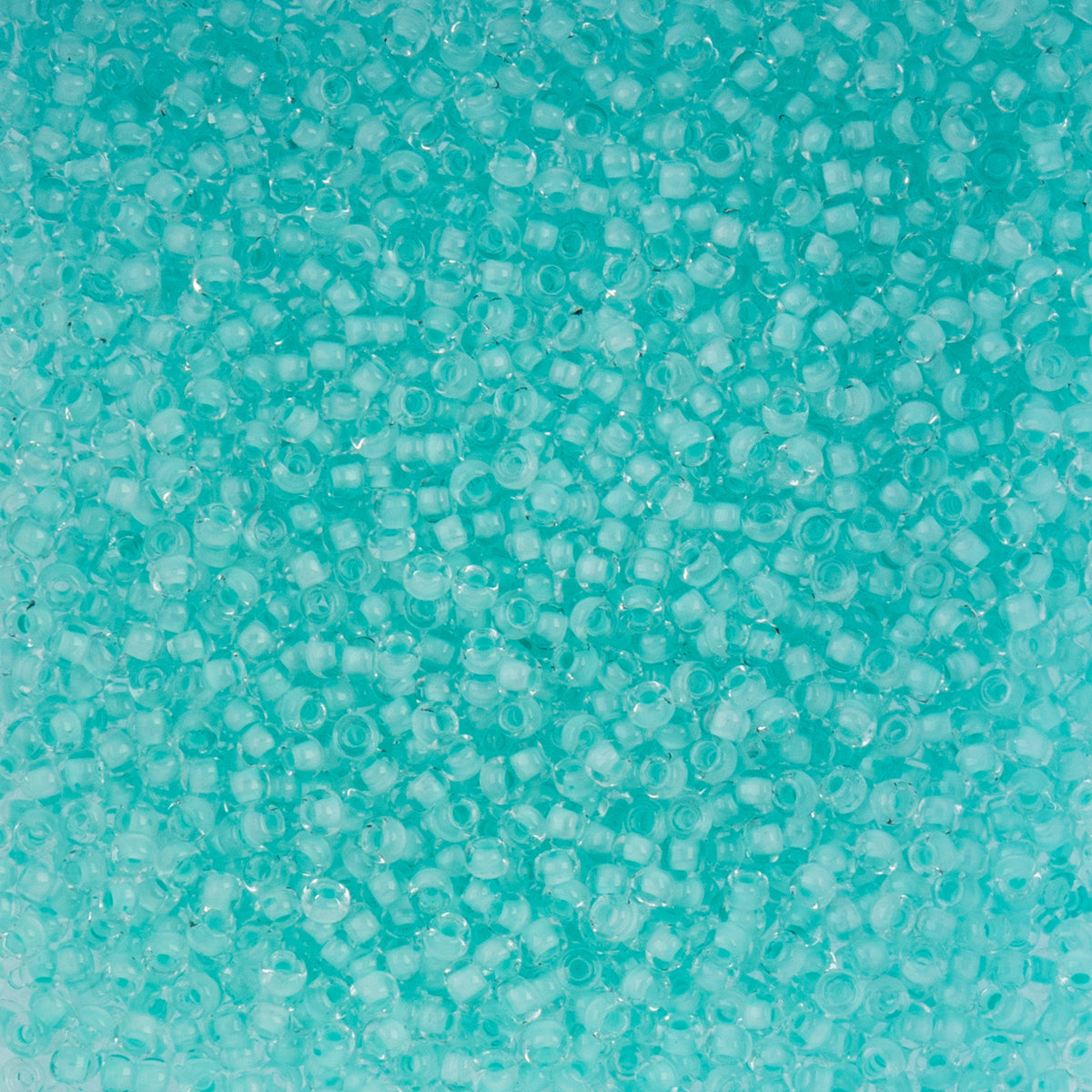 Czech Seed Beads apx. 22g Vial 10/0 C/L Light Mint Terra Color