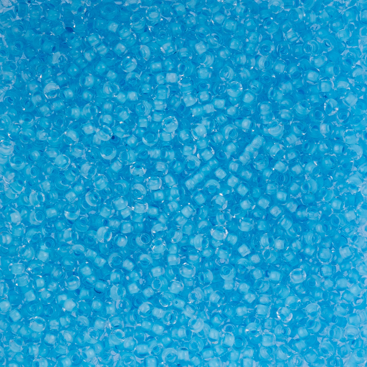 Czech Seed Beads apx. 22g Vial 10/0 C/L Baby Blue Terra Color