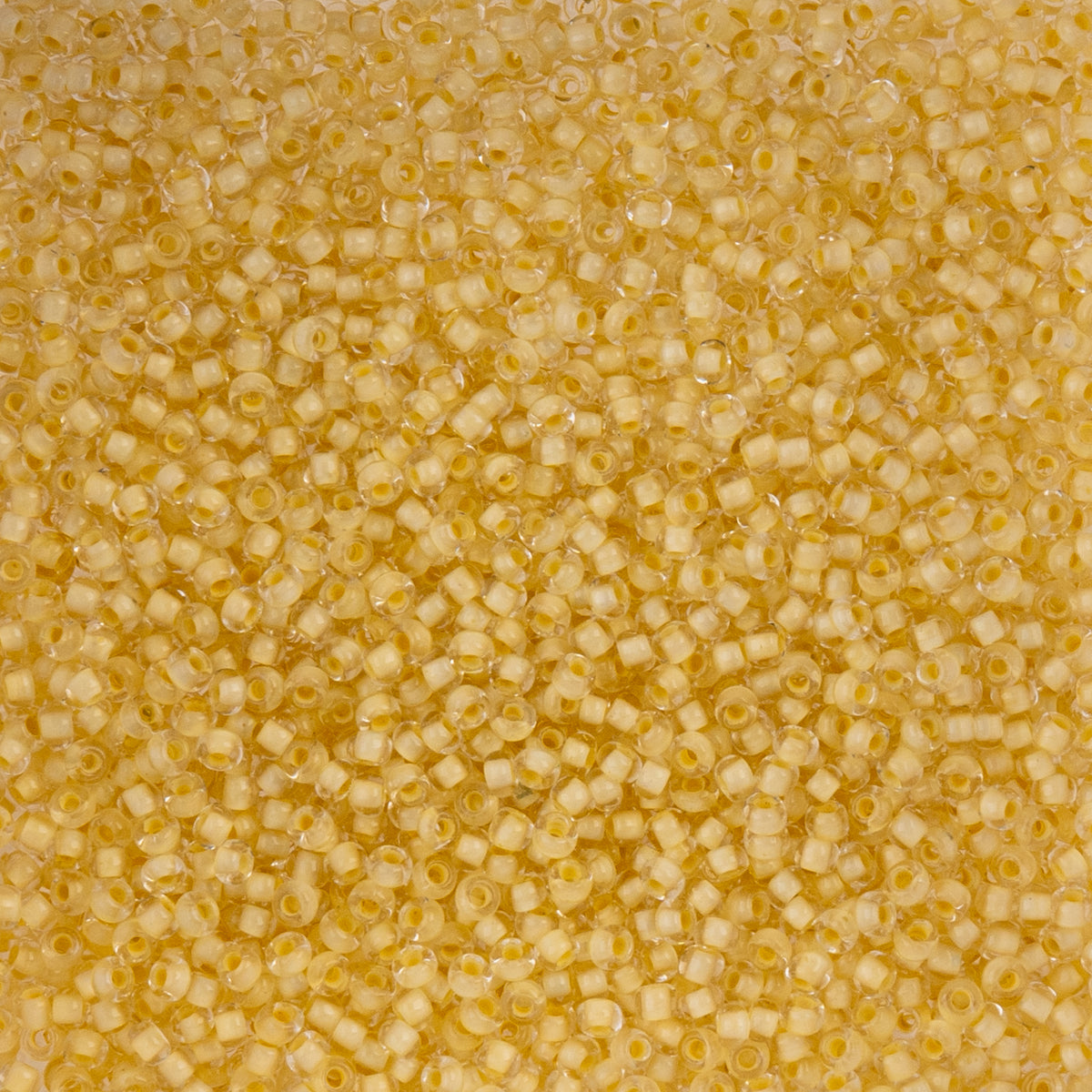 Czech Seed Beads apx. 22g Vial 10/0 C/L Pale Yellow Terra Color
