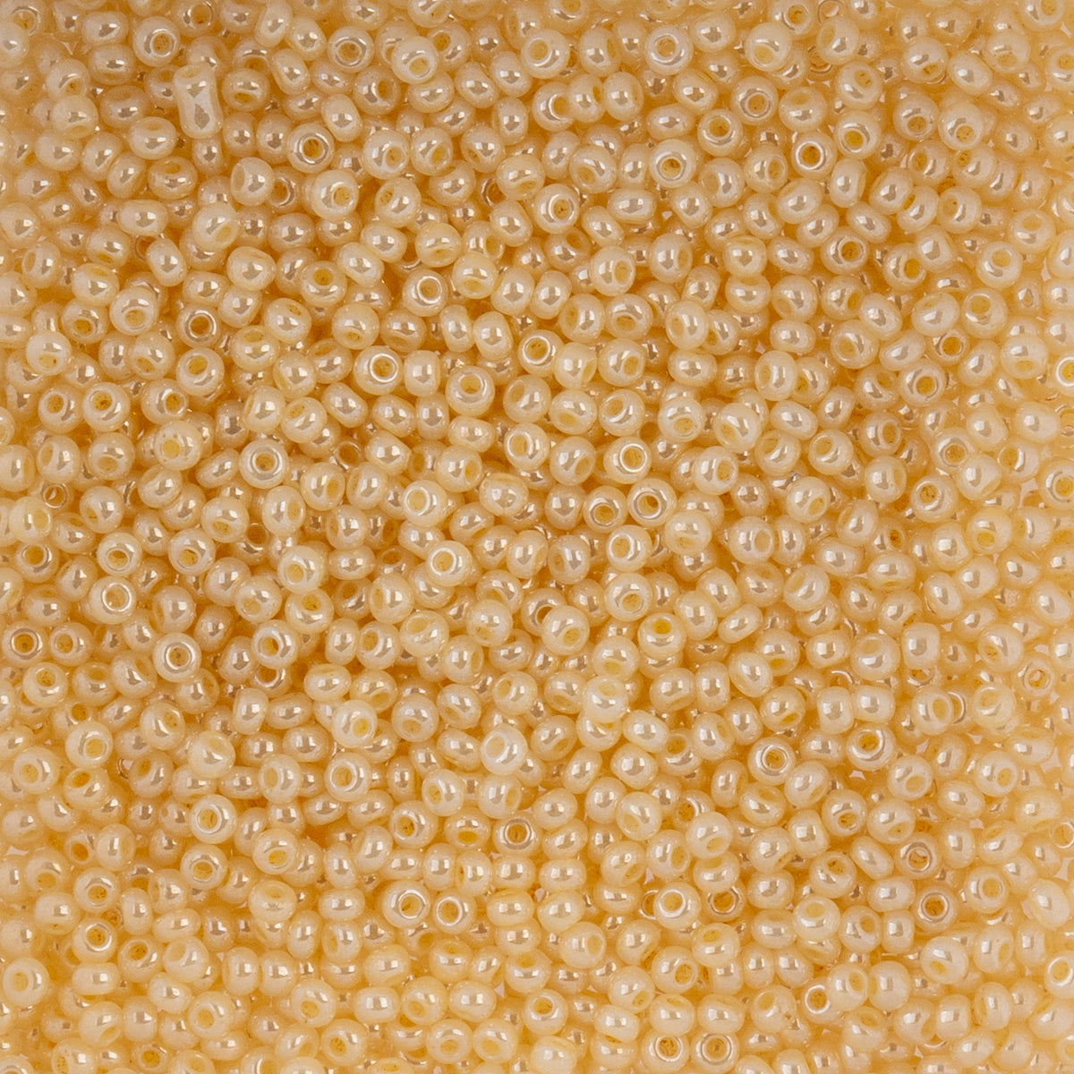 Czech Seed Beads apx. 22g Vial 10/0 Pearl Ivory (9)
