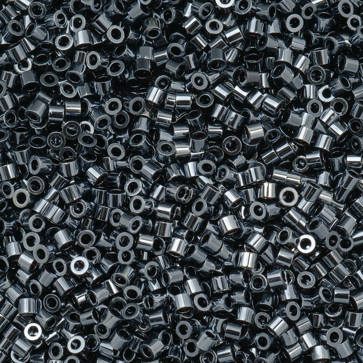 Cylin Bead 11/0 25g Bag - Gunmetal - 1000