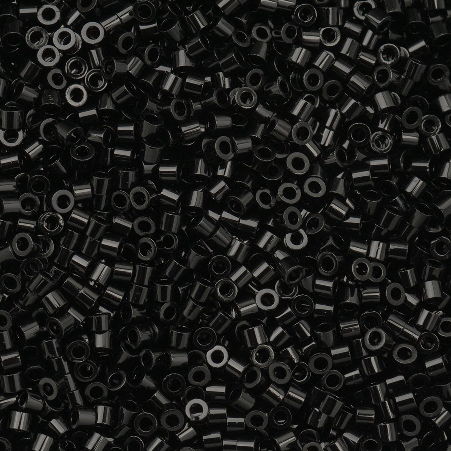 Cylin Bead 11/0 25g Bag - Opaque Black - 1003
