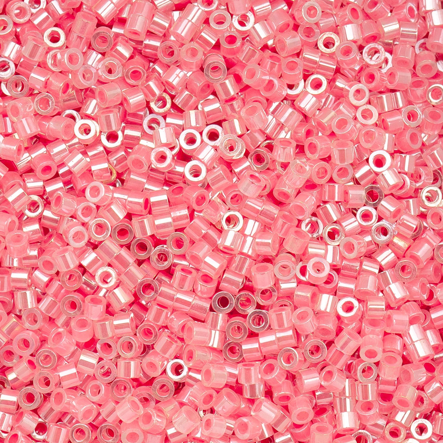 Cylin Bead 11/0 25g Bag - Crystal Rose Lined Ceylon - 1028