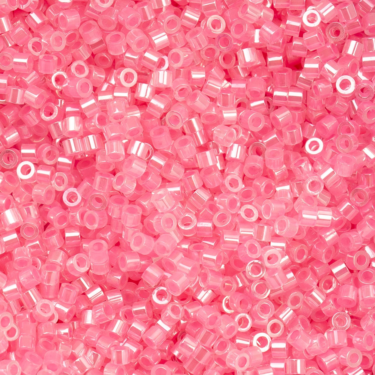 Cylin Bead 11/0 25g Bag - Dark Crystal Pink Lined Ceylon - 1032