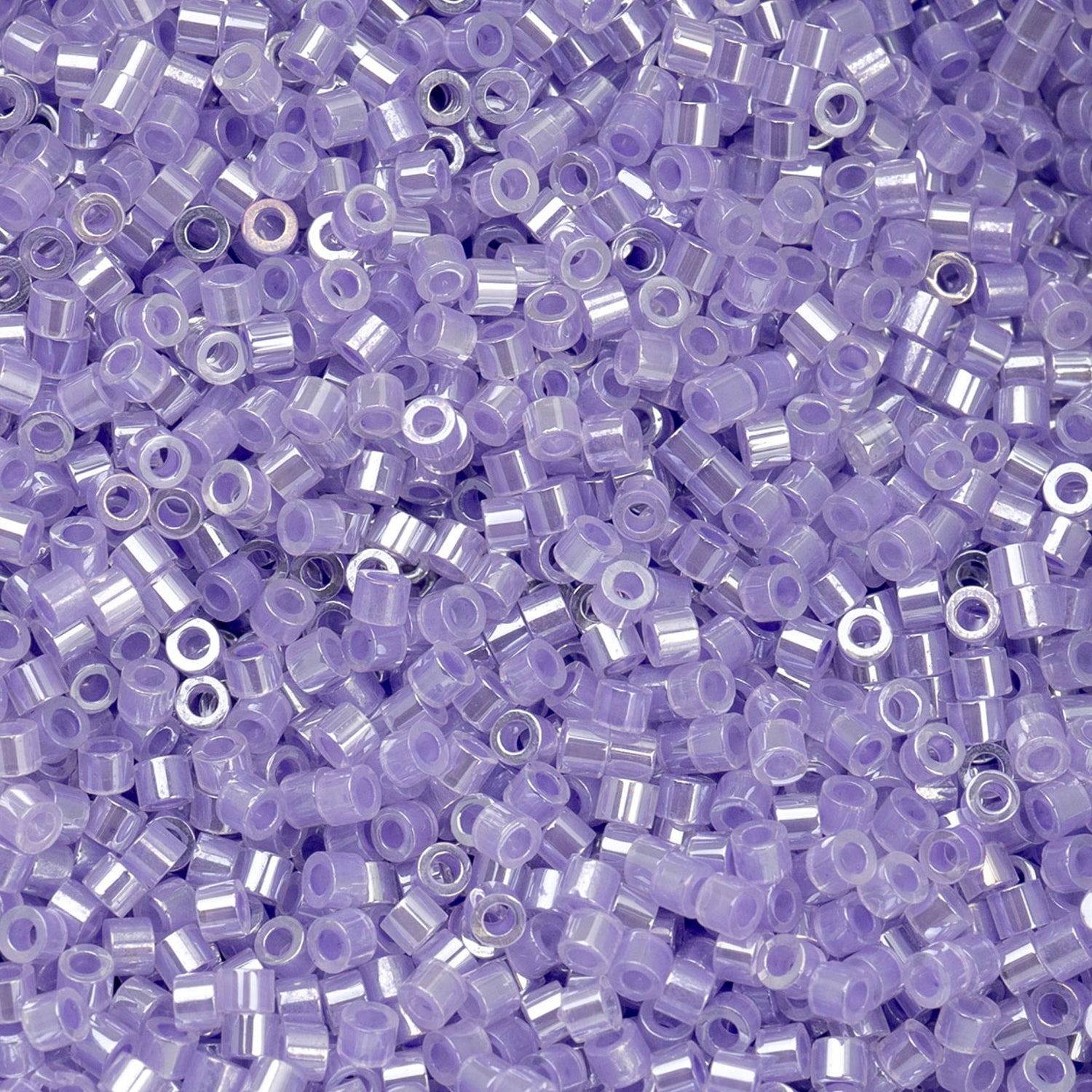Cylin Bead 11/0 25g Bag Crystal Purple Lined Ceylon-1034
