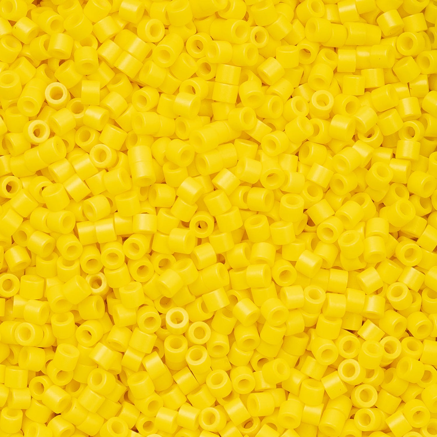 Cylin Bead 11/0 25g Bag - Opaque Yellow - 1053