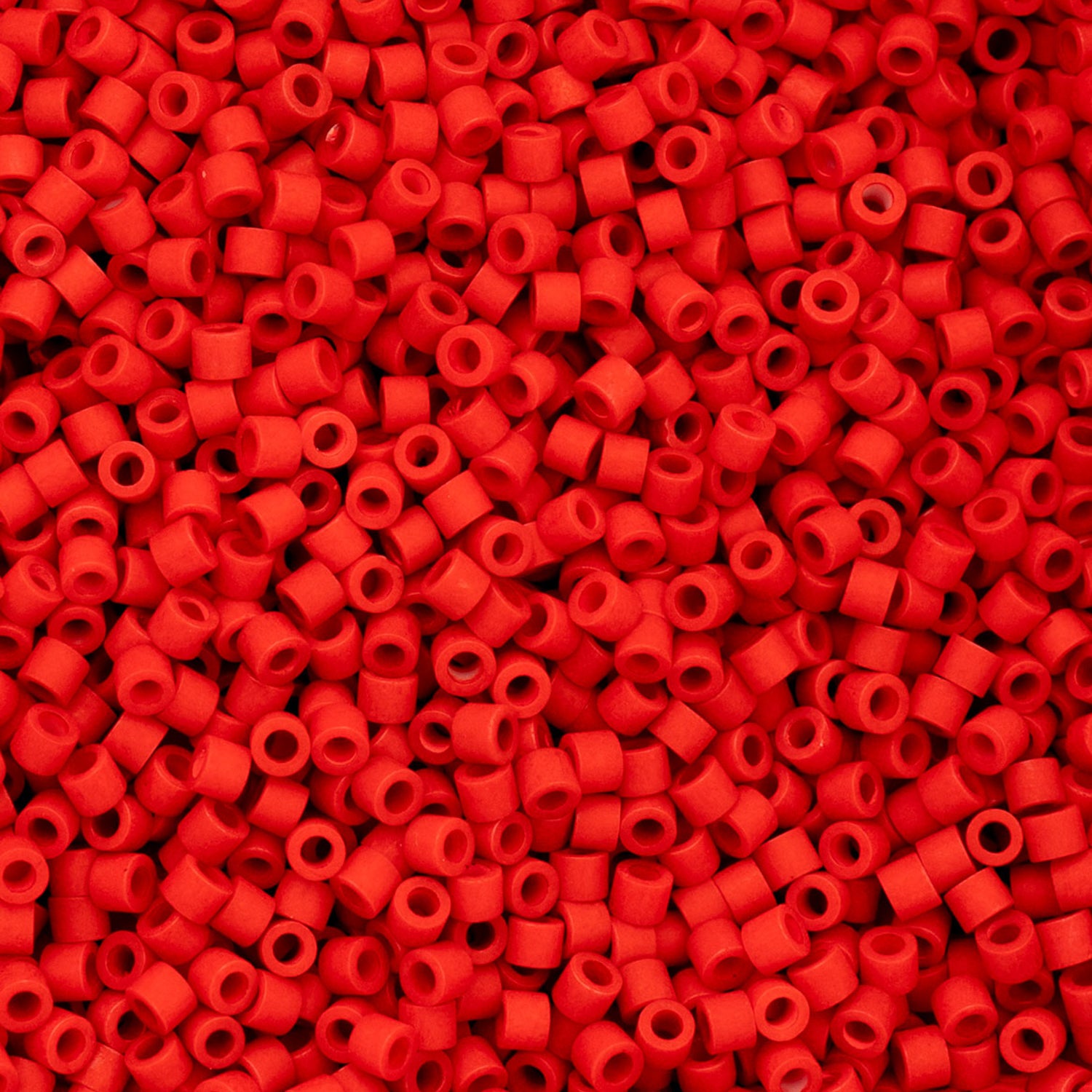 Cylin Bead 11/0 25g Bag Red Vermillion Matte-1071