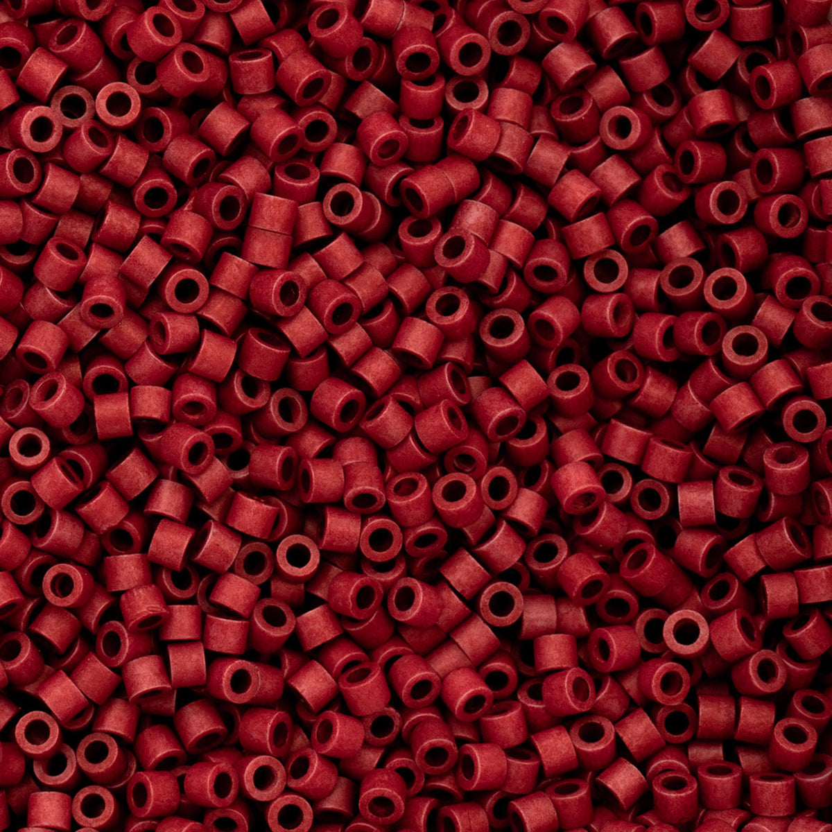 Cylin Bead 11/0 25g Bag Red Matte-1073
